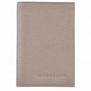 Longchamp Le FOULONNÉ Paspoorthouder Heren Grijs Belgium | L3416021P55-