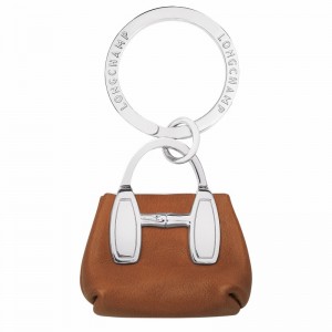 Longchamp Le Roseau Sleutelhangers Dames Bruin Belgium | 36074HQS504