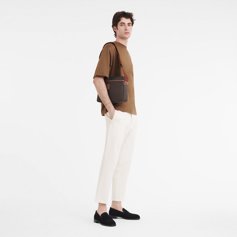 Longchamp Boxford M Buckettas Heren Bruin Belgium | 20053080042