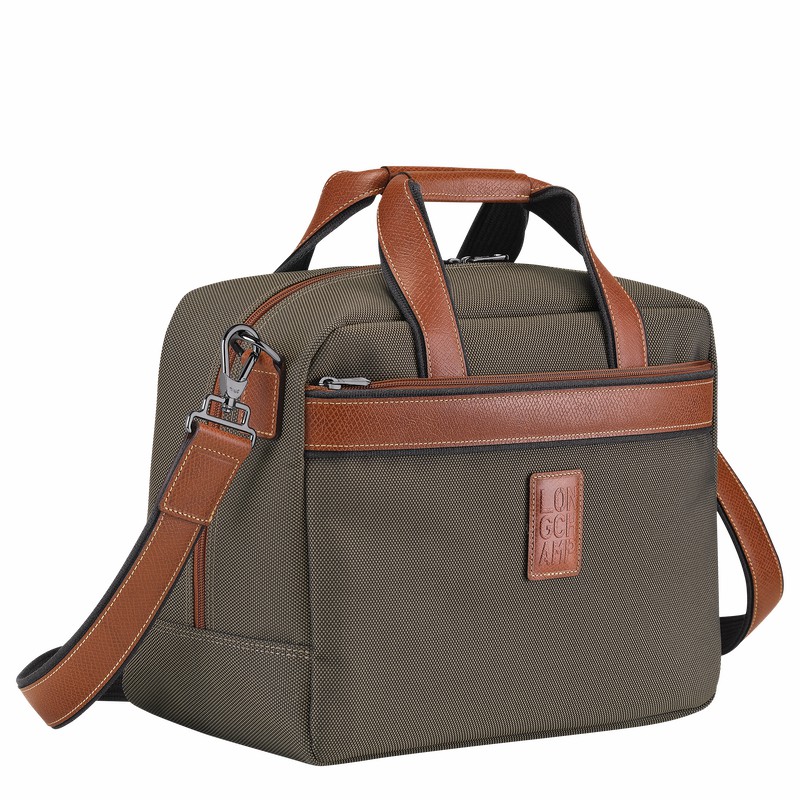 Longchamp Boxford S Reistas Dames Bruin Belgium | L1658080042