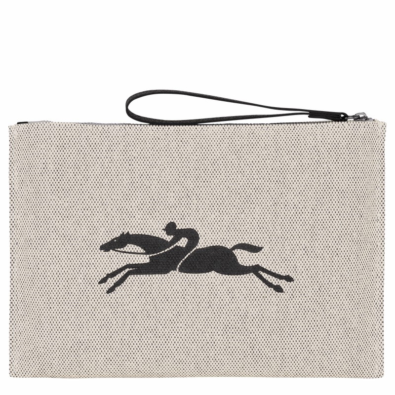 Longchamp Essential Zak Dames Wit Belgium | 34136HSG037
