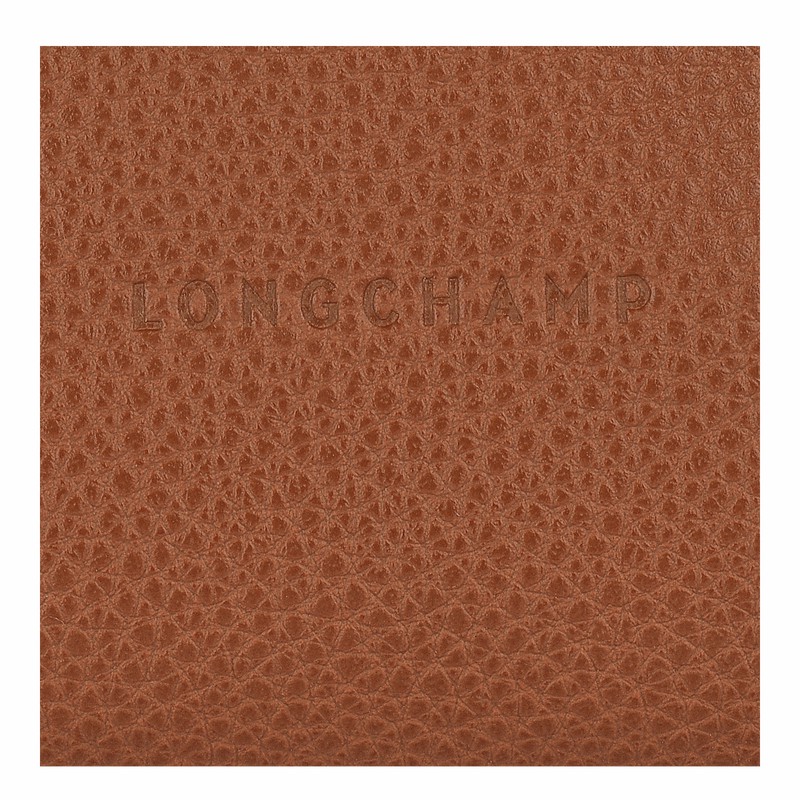 Longchamp Le FOULONNÉ Portemonnee Dames Caramel Belgium | L3686021121