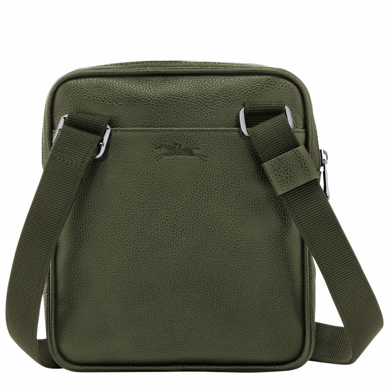 Longchamp Le FOULONNÉ XS Crossbodytassen Heren Khaki Belgium | L1712021A23-