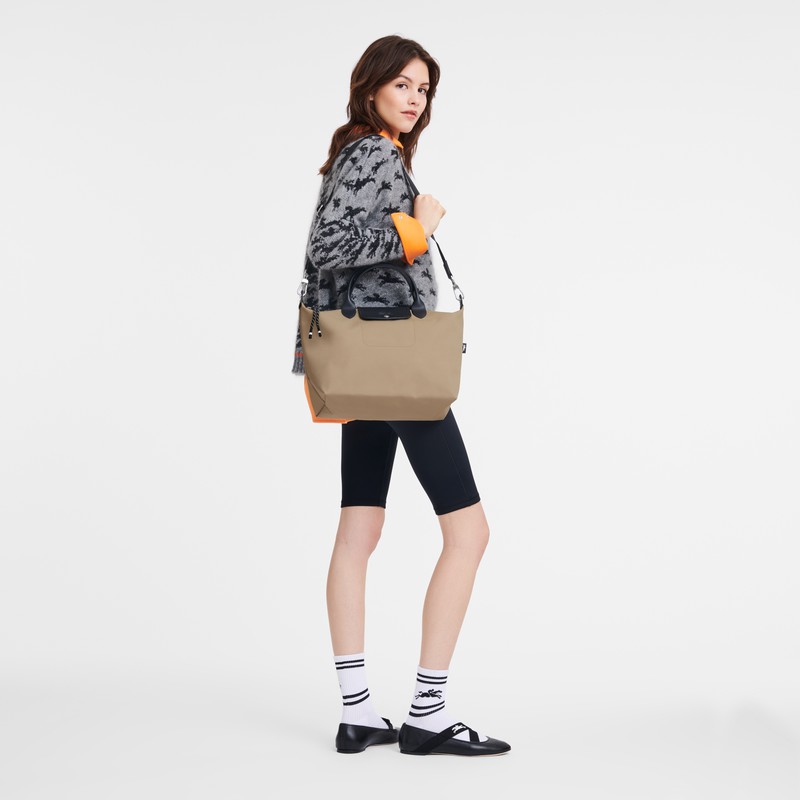 Longchamp Le Pliage Energy L Handtas Dames Grijs Belgium | L1515HSR299