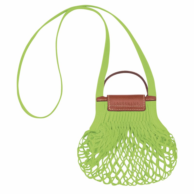 Longchamp Le Pliage Filet XS Schoudertas Dames Groen Belgium | 10139HVH355