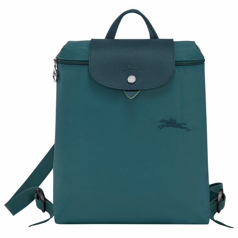 Longchamp Le Pliage Green M Rugzakken Dames Pauw Belgium | L1699919P89