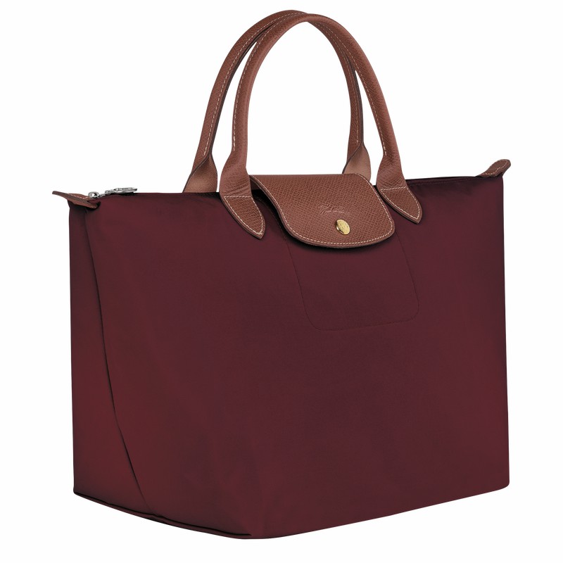 Longchamp Le Pliage Original M Handtas Dames Bordeaux Belgium | L1623089P87