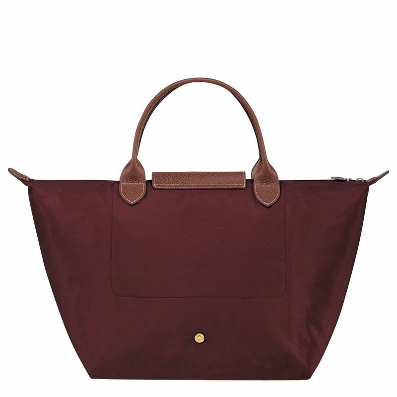 Longchamp Le Pliage Original M Handtas Dames Bordeaux Belgium | L1623089P87