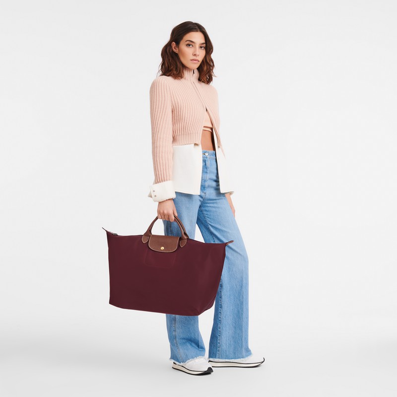 Longchamp Le Pliage Original S Reistas Dames Bordeaux Belgium | L1624089P87