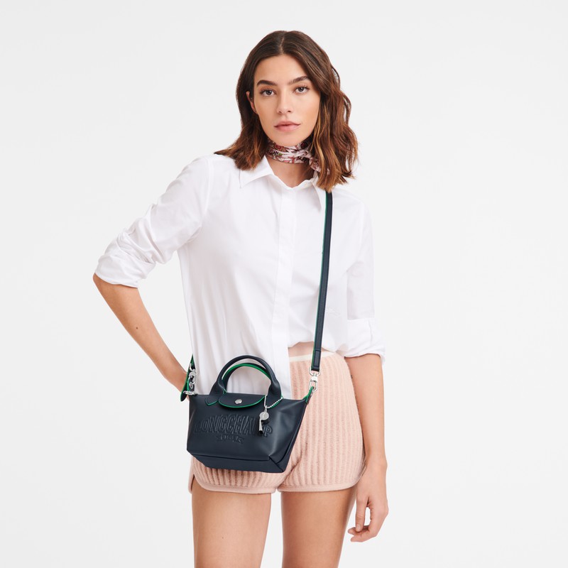 Longchamp Le Pliage Xtra XS Handtas Dames Donkerblauw Belgium | L1500HEY556