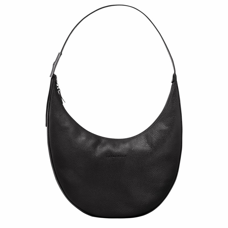 Longchamp Le Roseau Essential L Crossbodytassen Dames Zwart Belgium | 10234968001