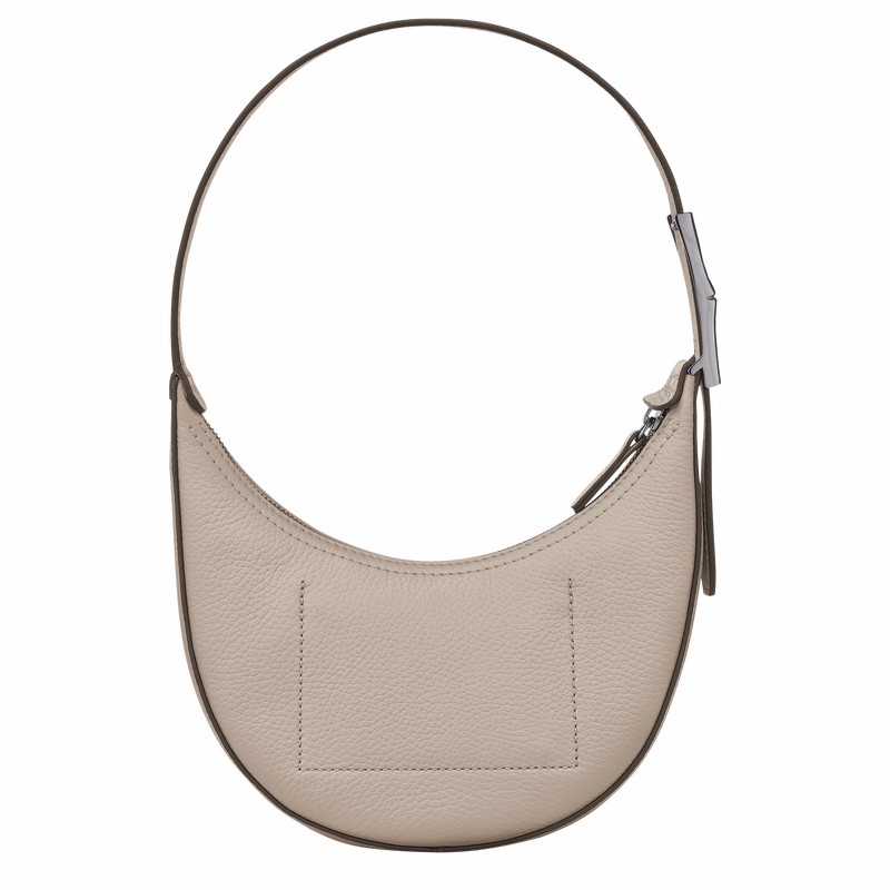 Longchamp Le Roseau Essential S Hobo Tas Dames Grijs Belgium | 10217968266