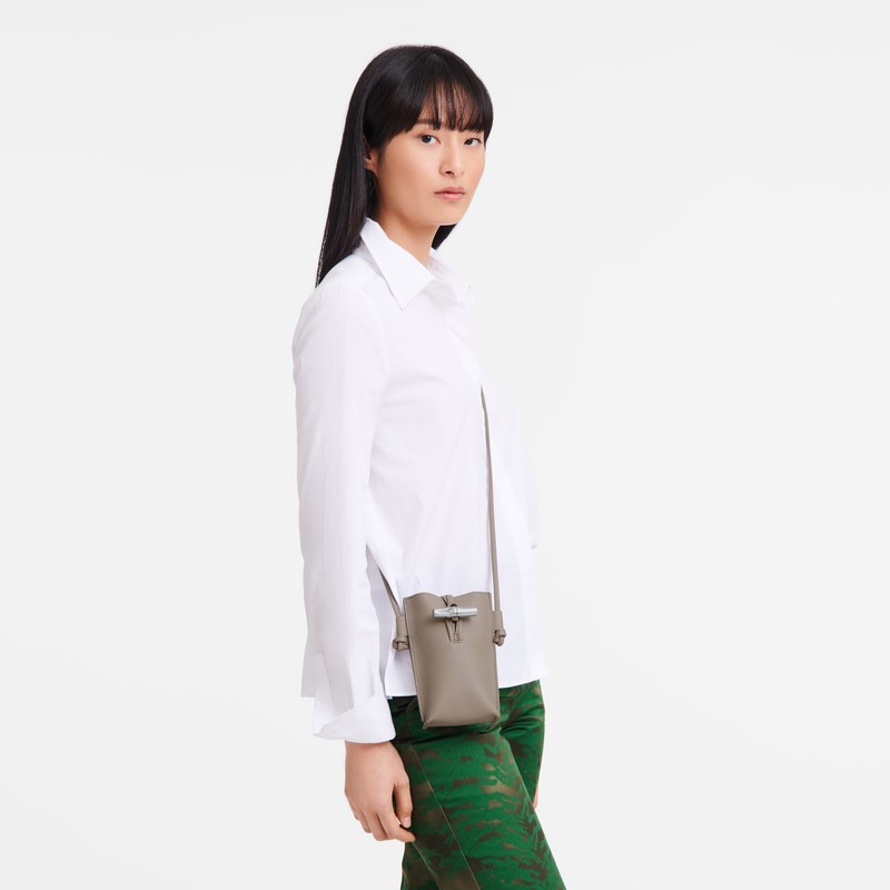 Longchamp Le Roseau Hoesje Dames Grijs Belgium | 34180HFP266