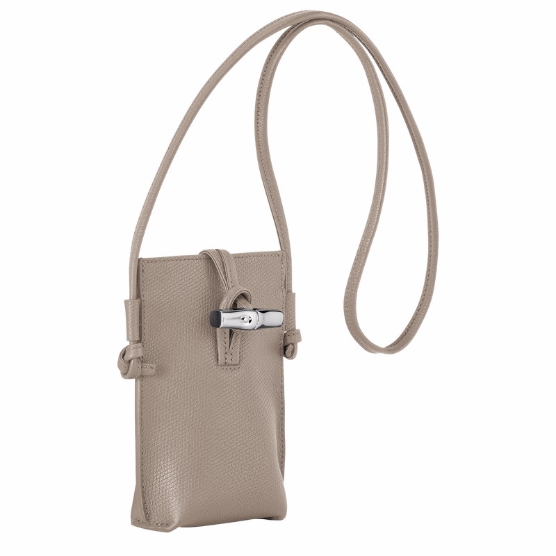 Longchamp Le Roseau Hoesje Dames Grijs Belgium | 34180HFP266
