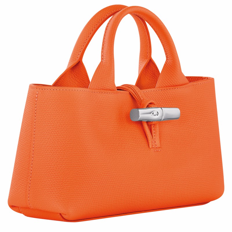 Longchamp Le Roseau S Handtas Dames Oranje Belgium | 10280HFP017