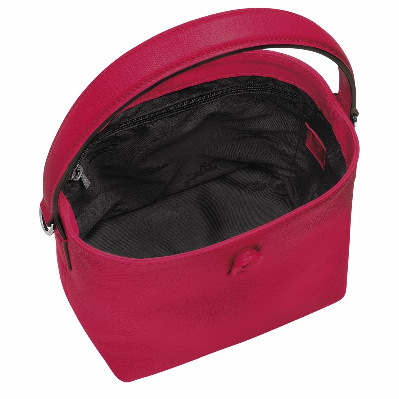 Longchamp Le Roseau XS Buckettas Dames Fuchsie Belgium | 10159HECJ13