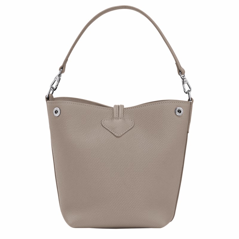 Longchamp Le Roseau XS Buckettas Dames Grijs Belgium | 10279HFP266