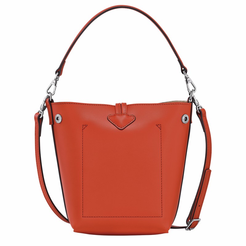 Longchamp Le Roseau XS Buckettas Dames Oranje Belgium | 10229HCL685