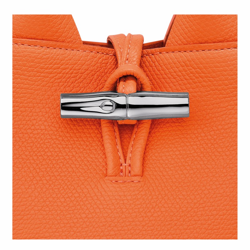 Longchamp Le Roseau XS Handtas Dames Oranje Belgium | 10278HFP017
