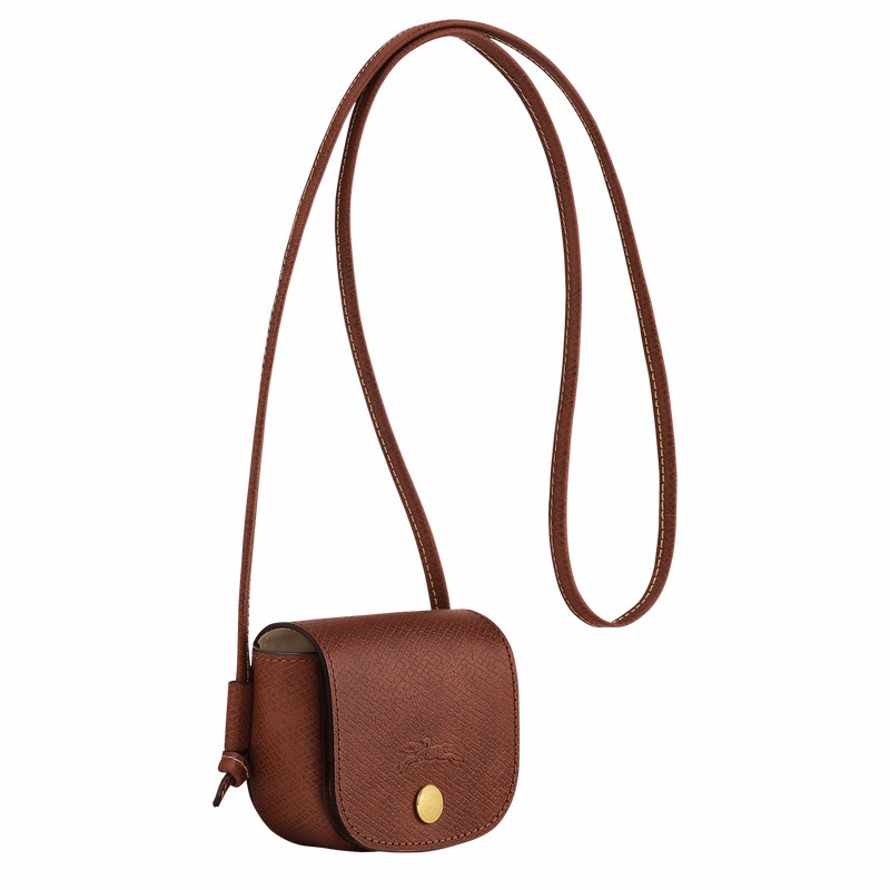 Longchamp ÉPURE Portemonnee Dames Bruin Belgium | 30027HYZ035
