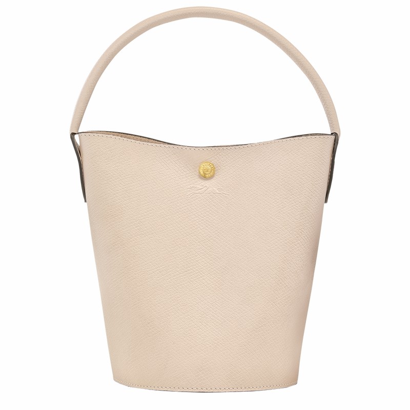Longchamp ÉPURE S Buckettas Dames Wit Belgium | 10161HYZ555