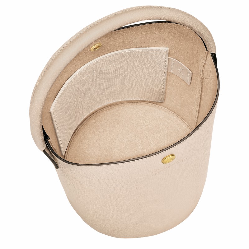 Longchamp ÉPURE S Buckettas Dames Wit Belgium | 10161HYZ555