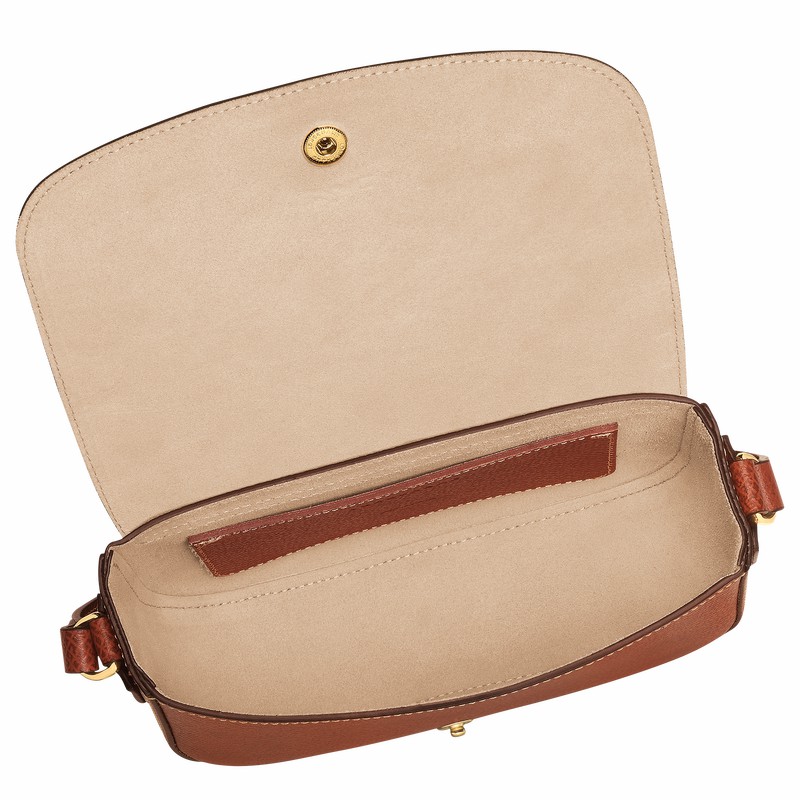 Longchamp ÉPURE S Crossbodytassen Dames Bruin Belgium | 10253HYZ035