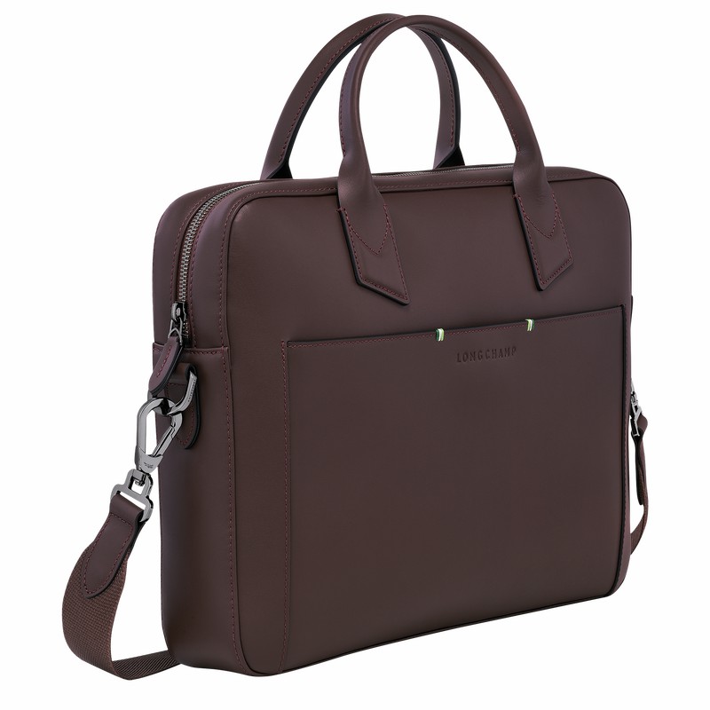 Longchamp sur Seine Aktentas Heren Beige Belgium | 20047HCM002